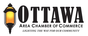 This is the image of the Ottawa Chamber of Commerce icon. It shows lighting the way for our community.